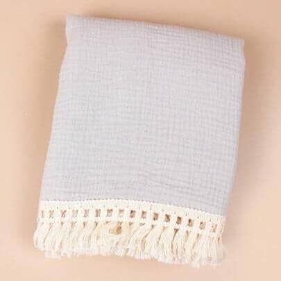 Couverture Bebe - BabyBlanket™ - Gris - Eman Bébé
