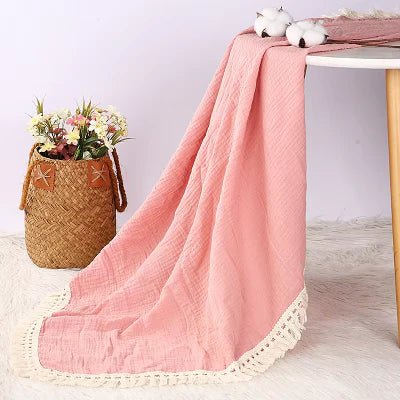 Couverture Bebe - BabyBlanket™ - Rose - Eman Bébé