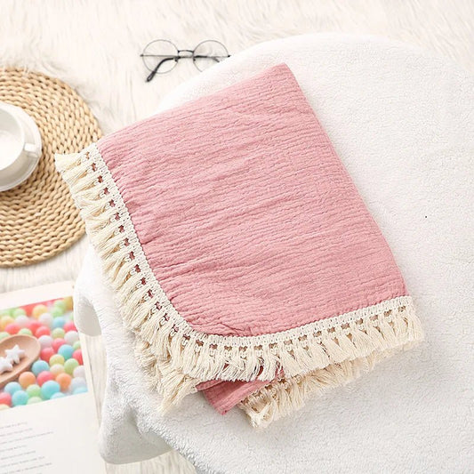 Couverture Bebe - BabyBlanket™ - Rose - Eman Bébé