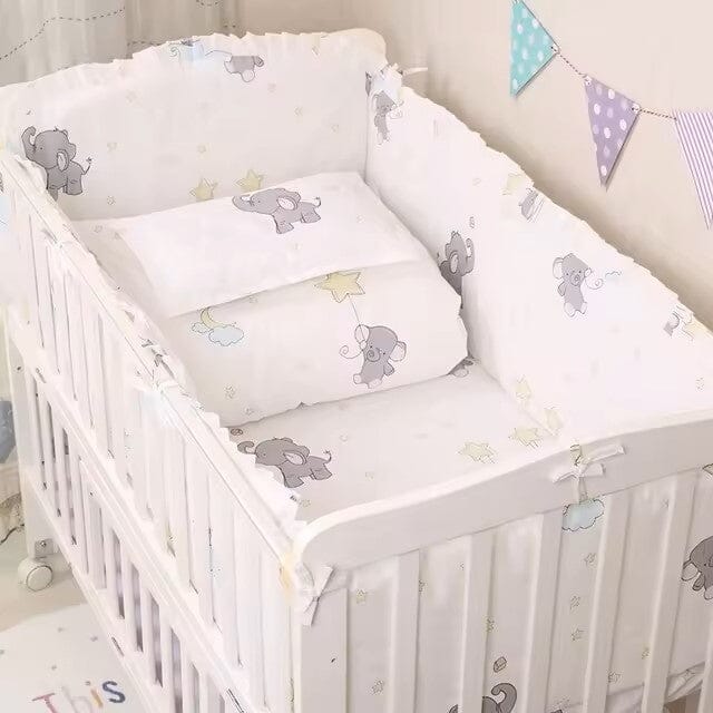 Linge de lit bebe - DouxSommeil™ - Éléphants - Eman Bébé